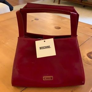Moschino red bag new with tags